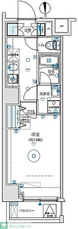 プレニーズ五反野MAXIVの物件間取画像
